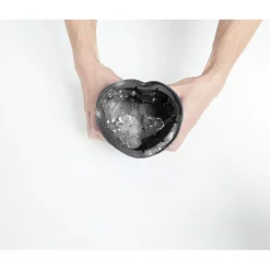 Rafraîchisseur de bouteille bac à glaçons 2en1 noir et doré|Gifi Best