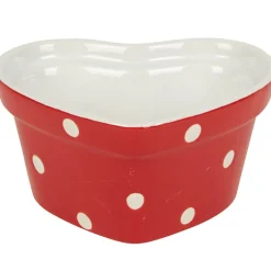 Best Ramequin coeur rouge à pois blancs Cuisson