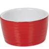 Outlet Ramequin individuel grès côtelé rouge Cuisson