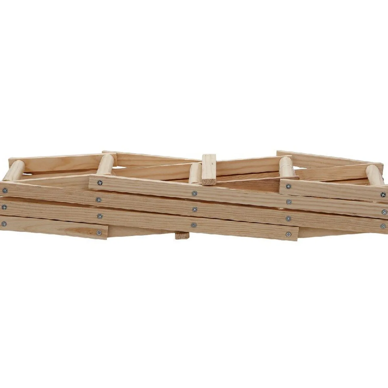 Outlet Range bouteilles en pin naturel Rangement De Cuisine