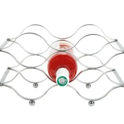 New Range bouteilles métal Rangement De Cuisine