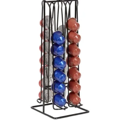 Clearance Range capsules de café en métal noir Rangement De Cuisine