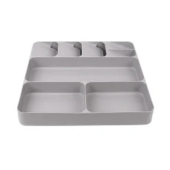 New Range couvert 8 compartiments gris Rangement De Cuisine