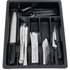 Sale Range couverts extensible plastique noir Rangement De Cuisine