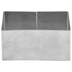 New Rectangle de présentation en inox Cuisson