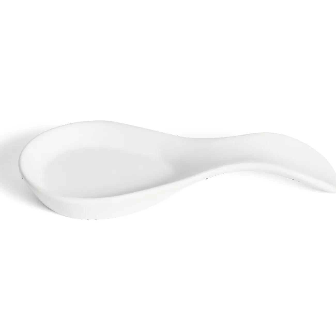 Hot Repose cuillère en dolomite blanc 21,6x10x2,9cm Préparation Culinaire