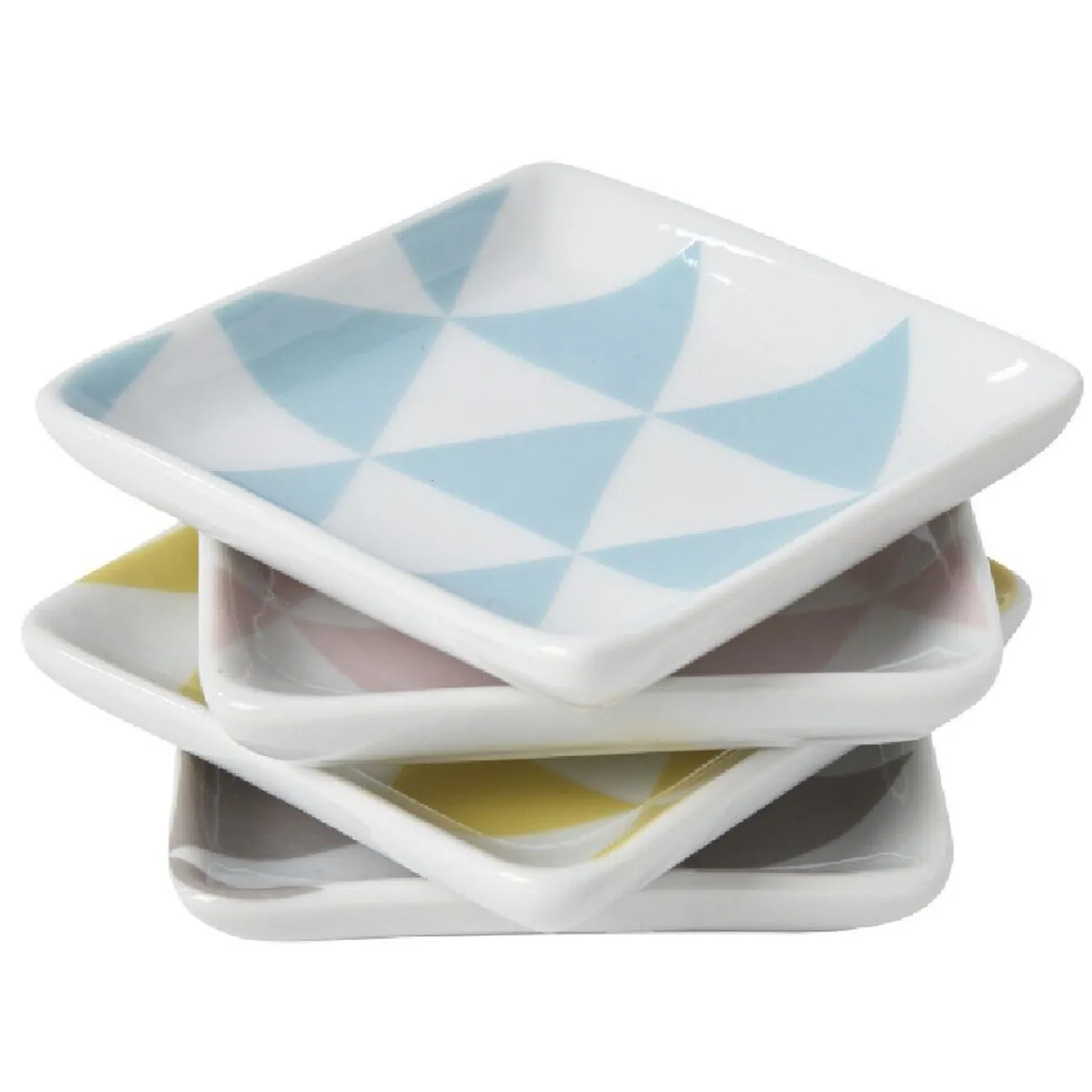 Repose thé losanges colorés x4|Gifi