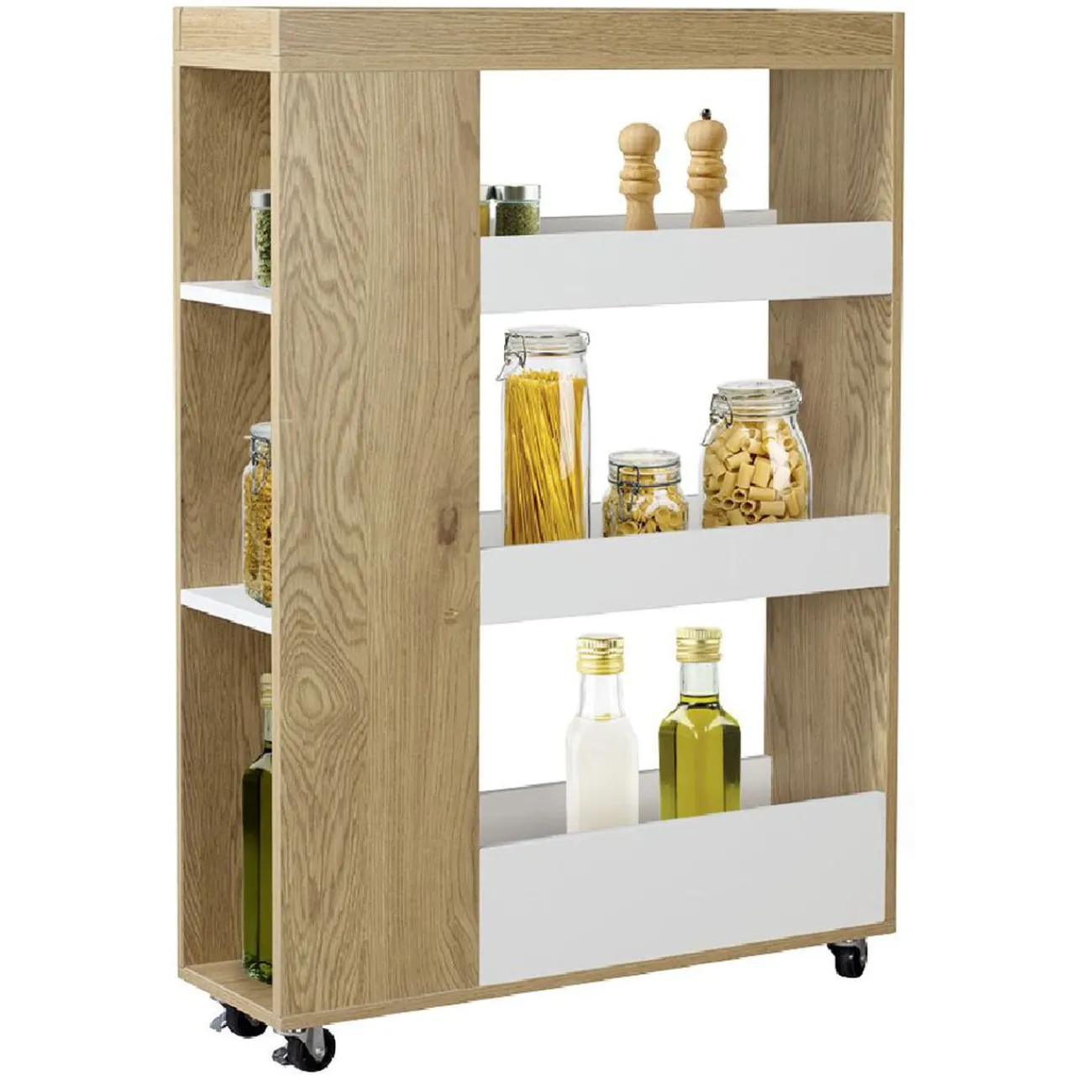 Online Resserre à roulettes Kitchen Rangement De Cuisine