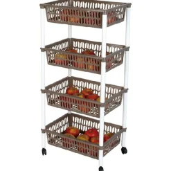 New Resserre à roulettes plastique Rangement De Cuisine