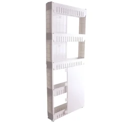 Outlet Resserre 2en1 avec fonction table blanc Rangement De Cuisine