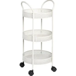 Clearance Resserre légumes à roulettes gris clair Rangement De Cuisine