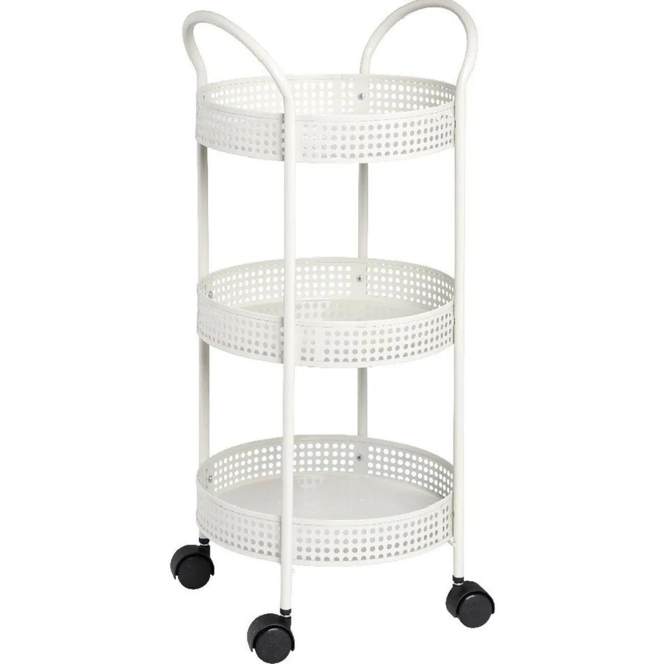 Clearance Resserre légumes à roulettes gris clair Rangement De Cuisine