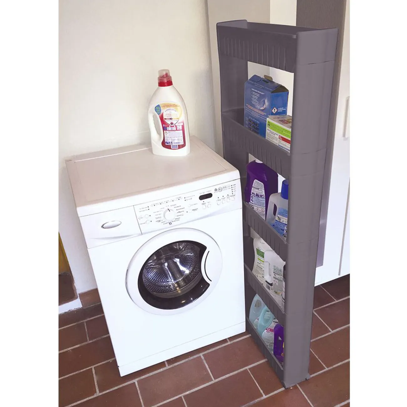 New Resserre étroit 5 niveaux Rangement De Cuisine