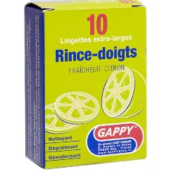 Hot Rince-doigts fraicheur citron x10 Préparation Culinaire