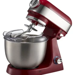 Discount Robot pâtissier Cuisilux 4 en 1 gris et rouge 5 L Petit Électroménager