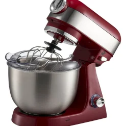 Discount Robot pâtissier Cuisilux 4 en 1 gris et rouge 5 L Petit Électroménager