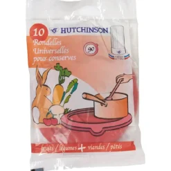 Rondelle pour bocaux x10 Préparation Culinaire