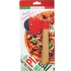 Sale Roulette à pizza rouge manche bois Préparation Culinaire