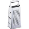 Hot Râpe 4 faces inox argenté Préparation Culinaire