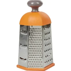 Clearance Râpe 6 faces orange Préparation Culinaire