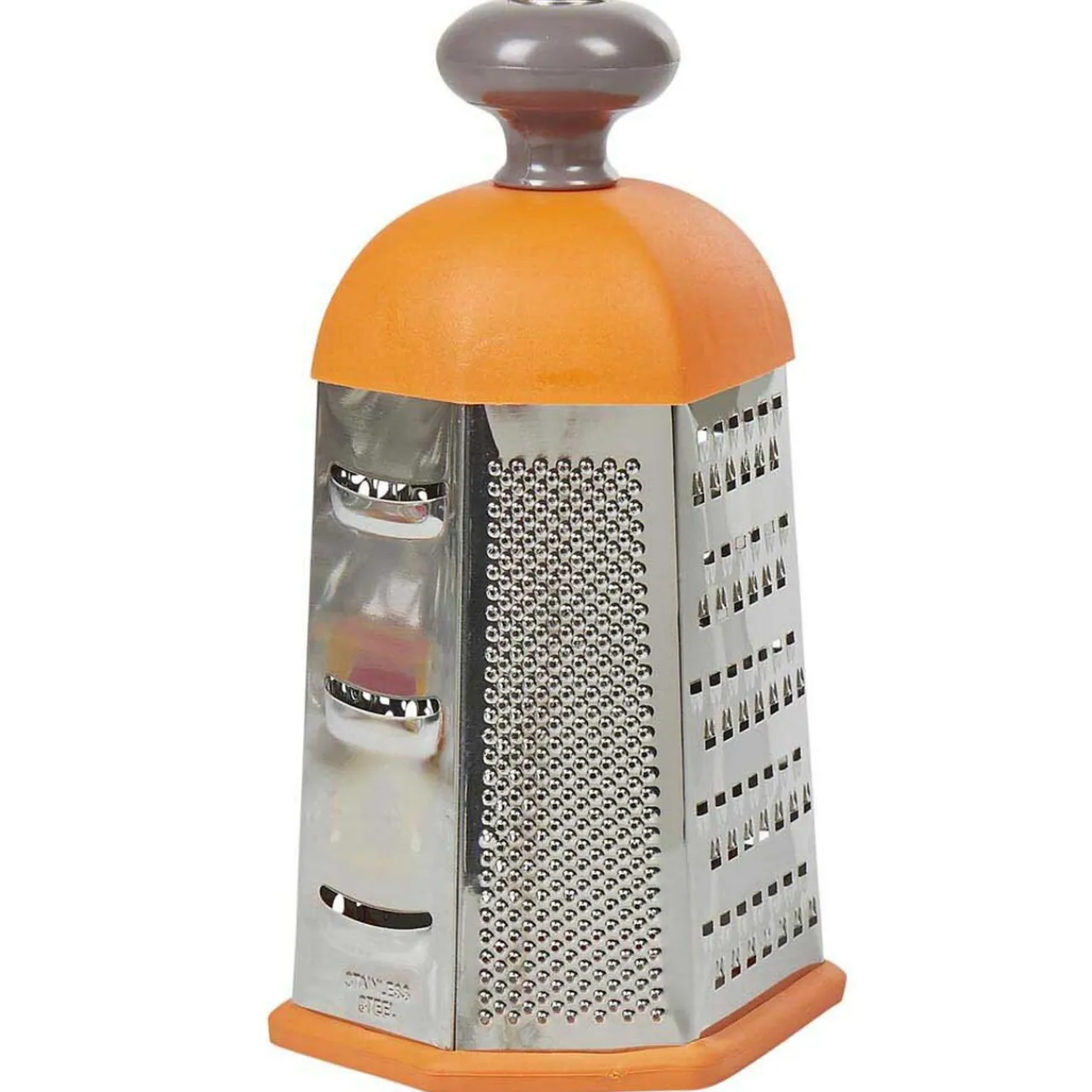Clearance Râpe 6 faces orange Préparation Culinaire