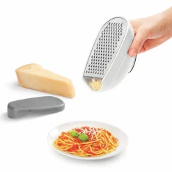 Online Râpe Metaltex avec couvercle et 3 lâmes interchangeables Préparation Culinaire