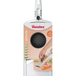 New Râpe multiusage Metaltex mandoline 6 épaisseurs de coupe Préparation Culinaire