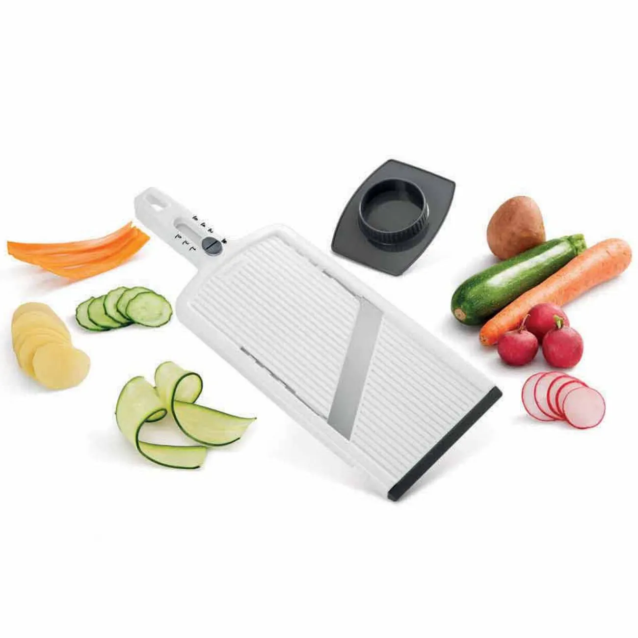 New Râpe multiusage Metaltex mandoline 6 épaisseurs de coupe Préparation Culinaire