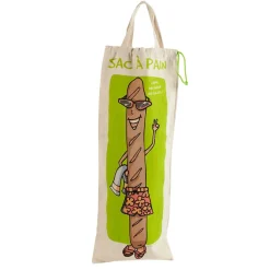 Clearance Sac à pain humoristique en coton Rangement De Cuisine