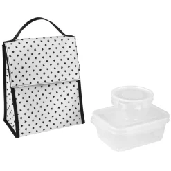 Sale Sac lunch et 2 boîtes Conservation Alimentaire