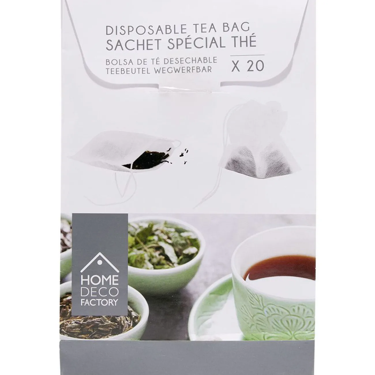 Sachet à thé jetable x20|Gifi Sale