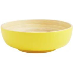 Saladier coloré en bambou|Gifi Outlet