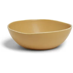 Outlet Saladier en faïence jaune Ø25xH8cm Vaisselle Et Accessoires De Table