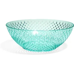 Saladier en plastique bleu effet martelé|Gifi New