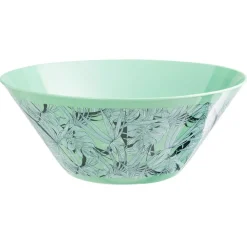 Saladier en plastique décor feuillage|Gifi Discount