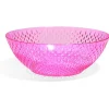 Saladier en plastique rose effet martelé|Gifi Hot
