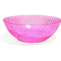 Saladier en plastique rose effet martelé|Gifi Hot