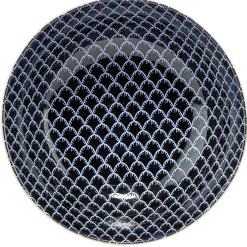 Saladier en porcelaine décor blanc et bleu|Gifi Best