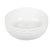 Saladier en porcelaine design martelé blanc|Gifi Sale