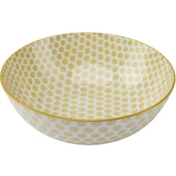 Saladier en porcelaine motif graphique coloré x2|Gifi Hot