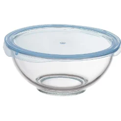 Outlet Saladier en verre avec couvercle x 2 Vaisselle Et Accessoires De Table