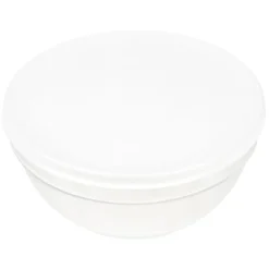 Saladier en verre avec couvercle blanc 1,8 L|Gifi Discount