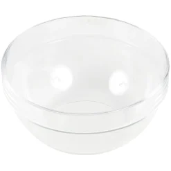 Saladier en verre avec couvercle blanc 1,8 L|Gifi Discount