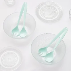 Saladier en verre design relief transparent x2|Gifi Online