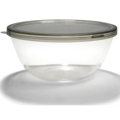 Saladier en verre 4L avec couvercle en plastique|Gifi Outlet