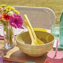 Sale Saladier faïence à motifs Ø20xH8,5cm Vaisselle Et Accessoires De Table