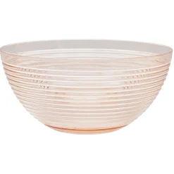 Saladier plastique strié noir transparent Ø17xH8,5cm|Gifi Best