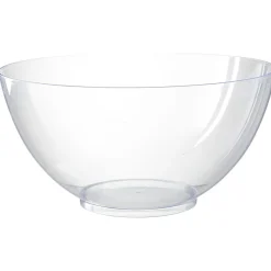 Saladier rond en plastique transparent|Gifi Outlet