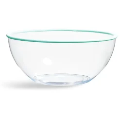 Saladier transparent au bord coloré|Gifi Hot