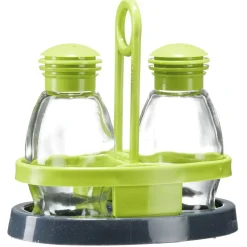 Salière et poivrière avec support|Gifi Outlet